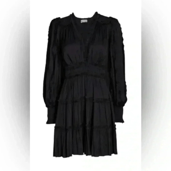 -Ulla Johnson Dress Amara Plissé Mini Dress- size 2- NWOT $595 - Picture 4 of 15